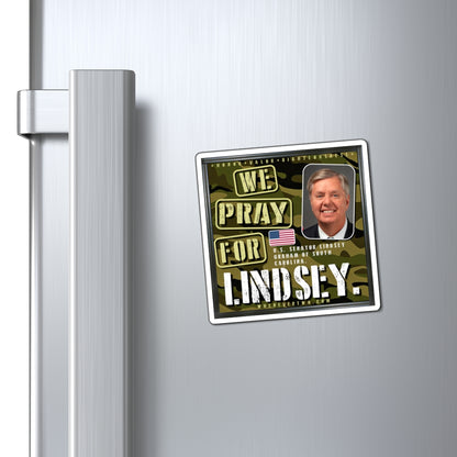 Lindsey Graham - Legislative Senator South Carolina - The Man Cave Magnet - 3'' - [230]