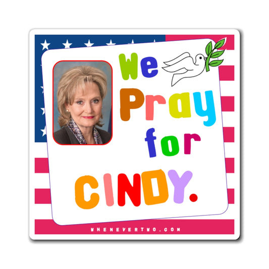 Cindy Hyde-Smith - Legislative Senator Mississippi - Noah's Rainbow Magnet - 3'' - [236]