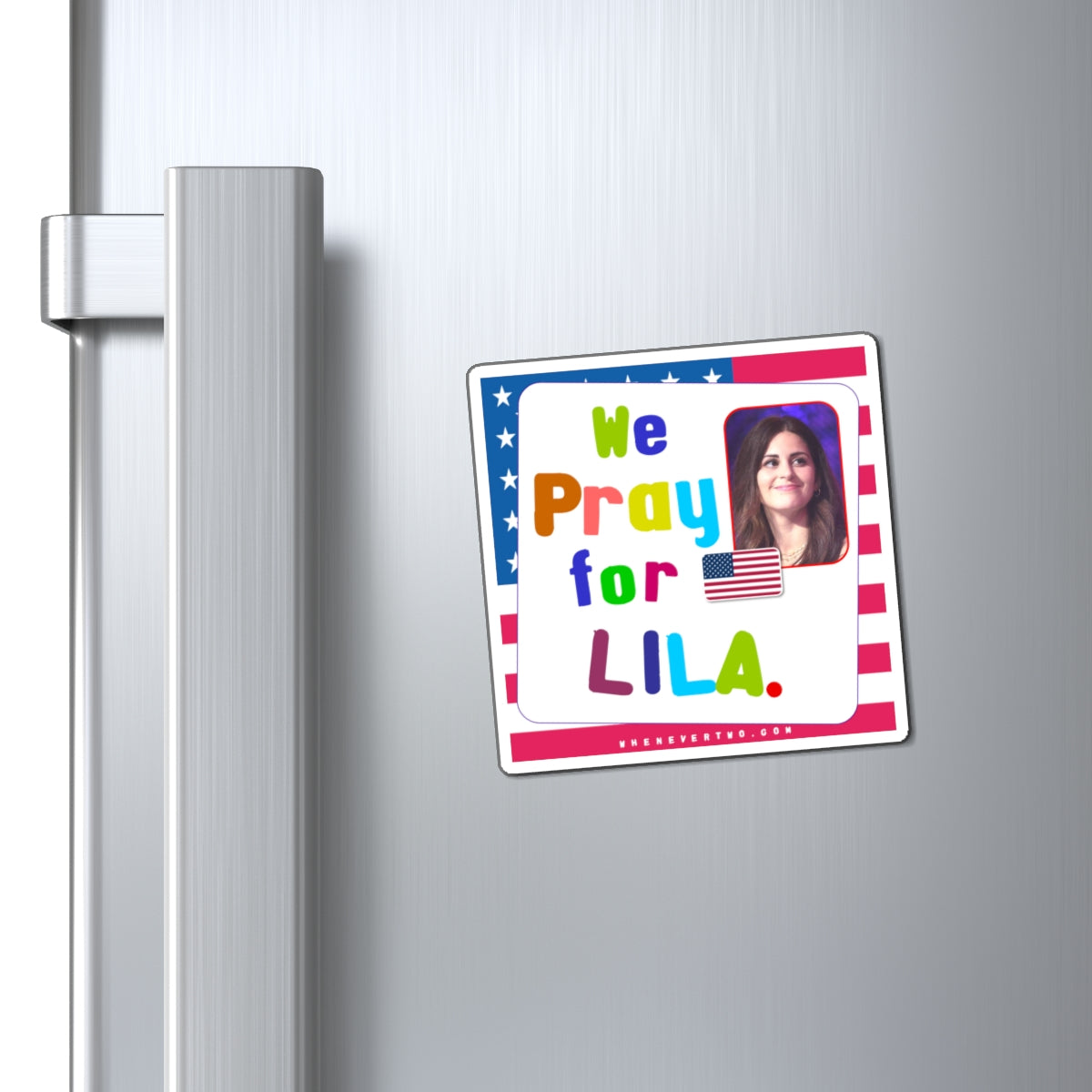 Lila Rose - We The People - Noah's Rainbow Magnet - 3'' - [197]