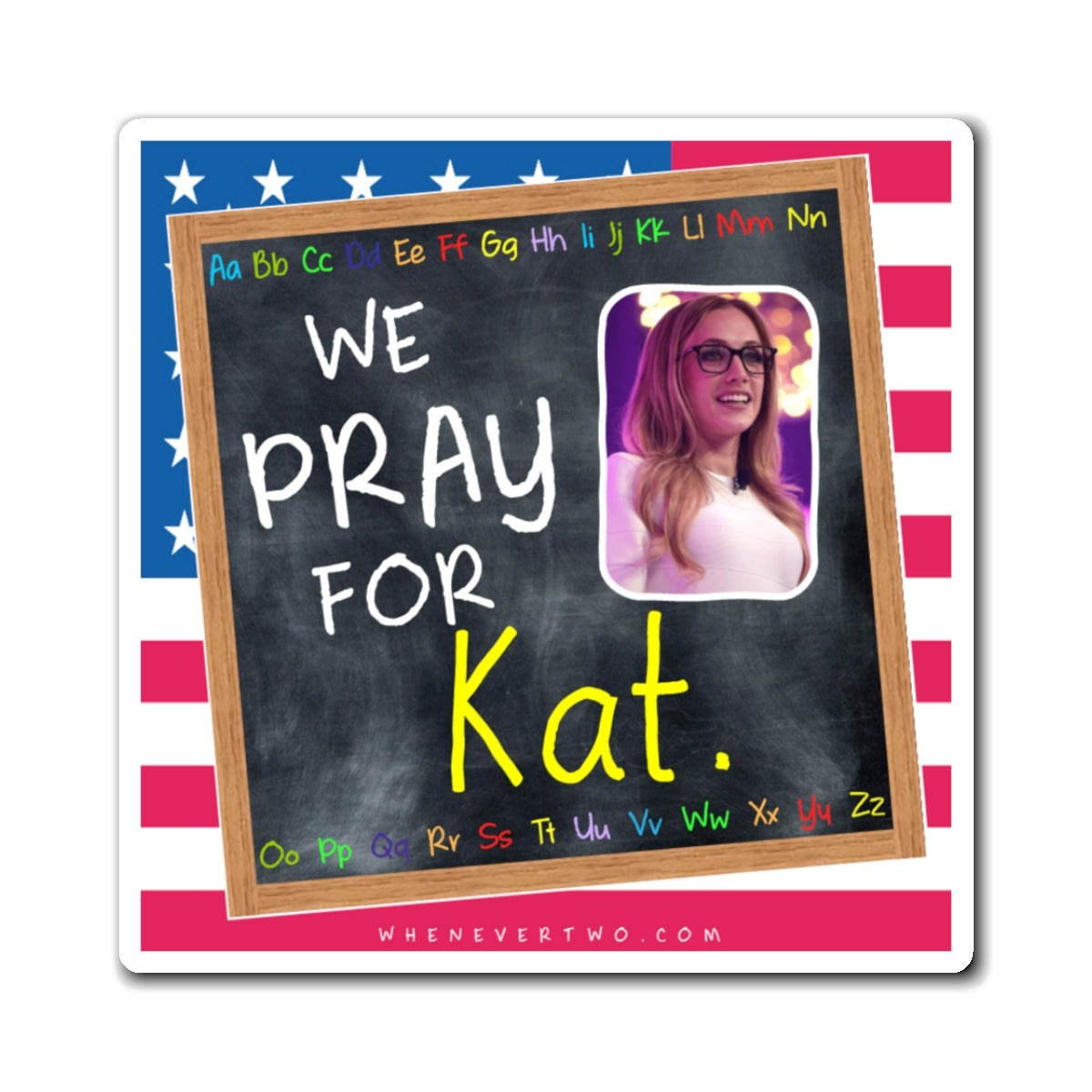 Kat Timpf - We The People - The Blackboard Magnet - 3'' - [55]