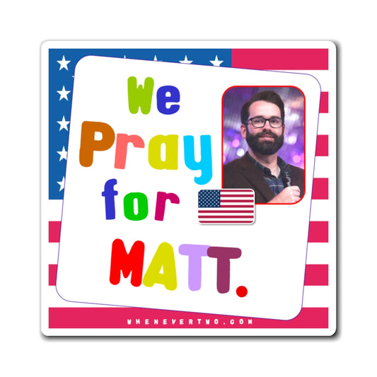 Matt Walsh - We The People - Noah's Rainbow Magnet - 3'' - [73]