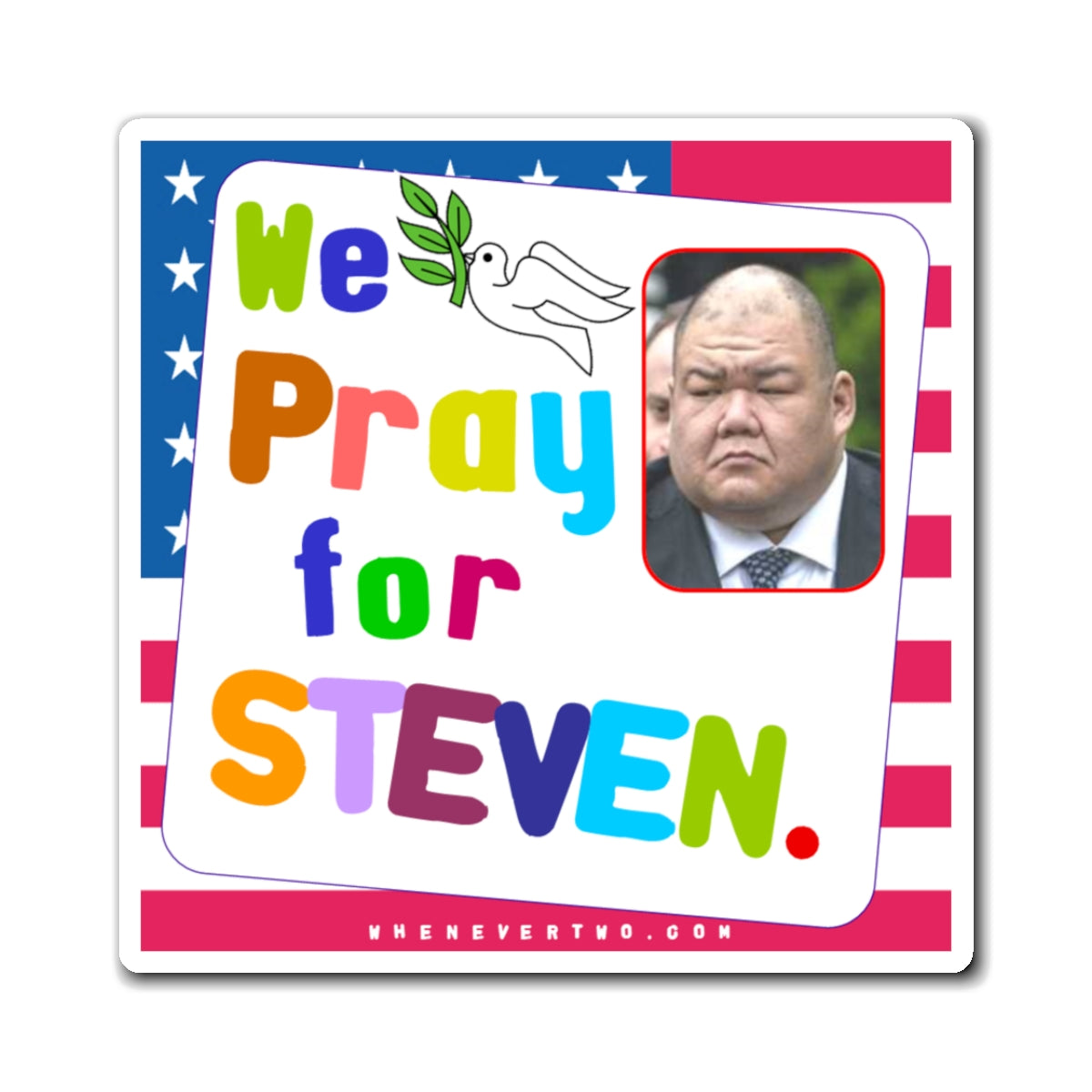 Steven Cheung - Executive White House Communications Director - Noah's Rainbow Magnet - 3'' - [272]