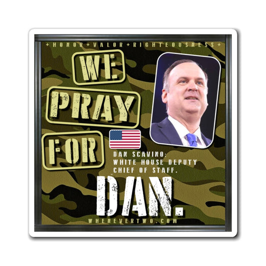Dan Scavino - Executive White House White House Deputy Chief of Staff - The Man Cave Magnet - 3'' - [268]