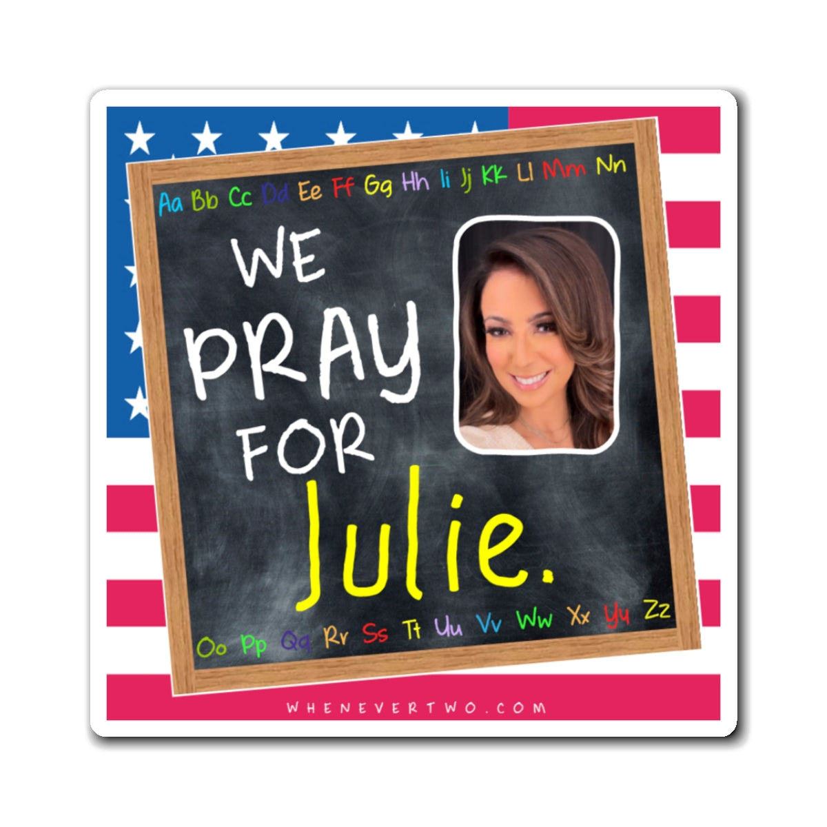 Julie Banderas - We the People - The Blackboard Magnet - 3'' - [301]