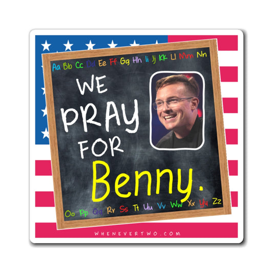 Benny Johnson - We The People - The Blackboard Magnet - 3'' - [155]