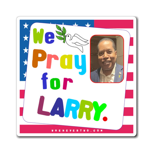 Larry Elder - We The People - Noah's Rainbow Magnet - 3'' - [65]