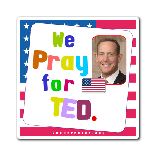 Ted Budd - Legislative Senator North Carolina - Noah's Rainbow Magnet - 3'' - [217]
