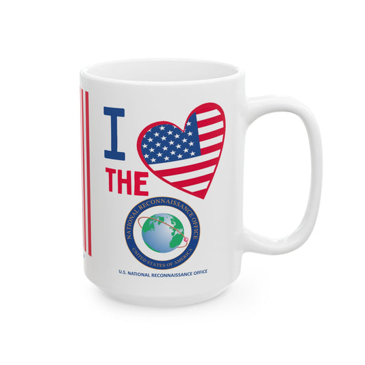 U.S. National Reconnaissance Office - Major Agencies - I Love - Mug - 15 oz