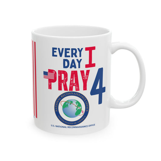 U.S. National Reconnaissance Office - Major Agencies - I Pray - Mug - 11 oz