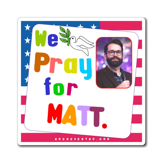 Matt Walsh - We The People - Noah's Rainbow Magnet - 3'' - [73]