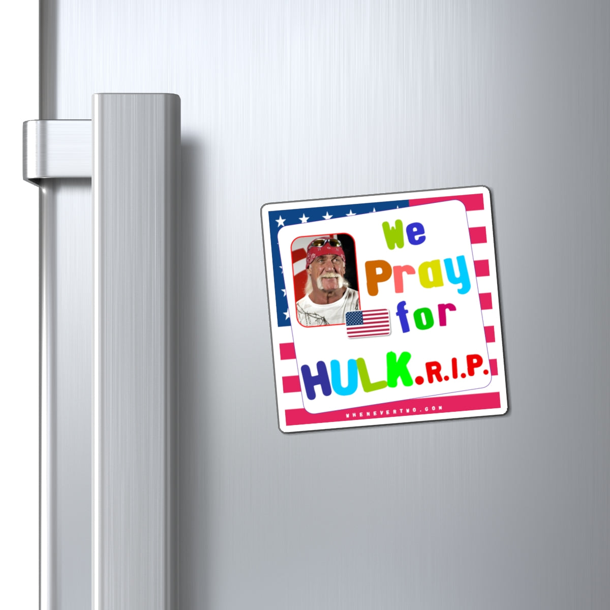 Hulk Hogan - We The People - Noah's Rainbow Magnet - 3'' - [44]