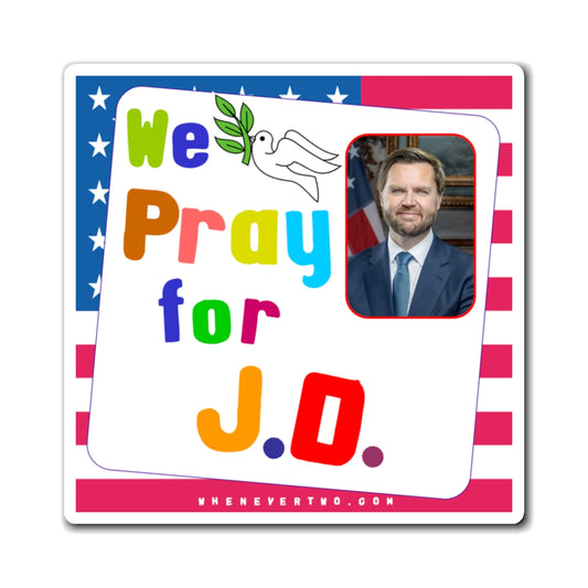 JD Vance - Executive Cabinet Vice President - Noah's Rainbow Magnet - 3'' - [115]