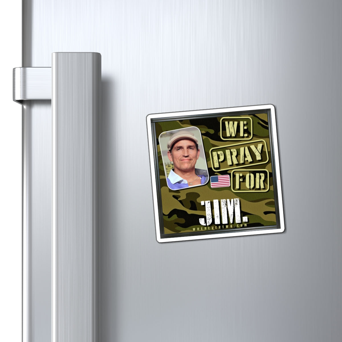 Jim Caviezel - We The People - The Man Cave Magnet - 3'' - [50]