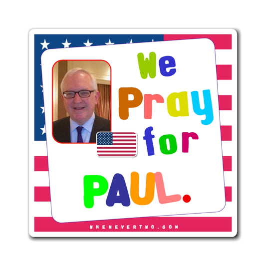 Paul Gigot - We The People - Noah's Rainbow Magnet - 3'' - [80]