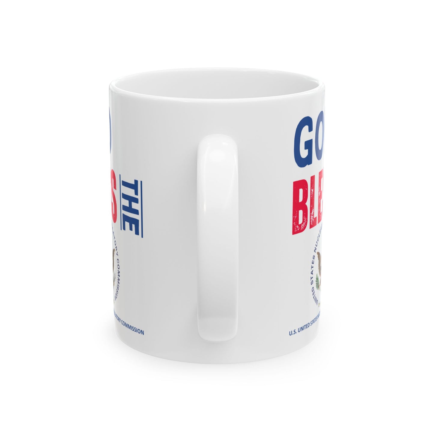 U.S. United States Nuclear Regulatory Commission - Major Agencies - God Bless -  Mug - 11 oz