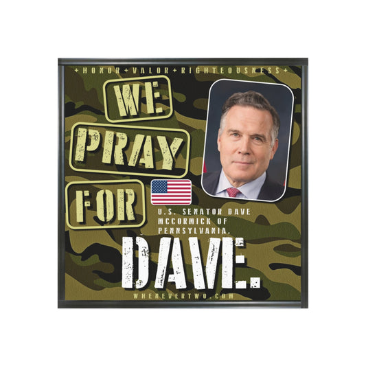 Dave McCormick - Legislative Senator Pennsylvania - The Man Cave Magnet - 3'' - [245]