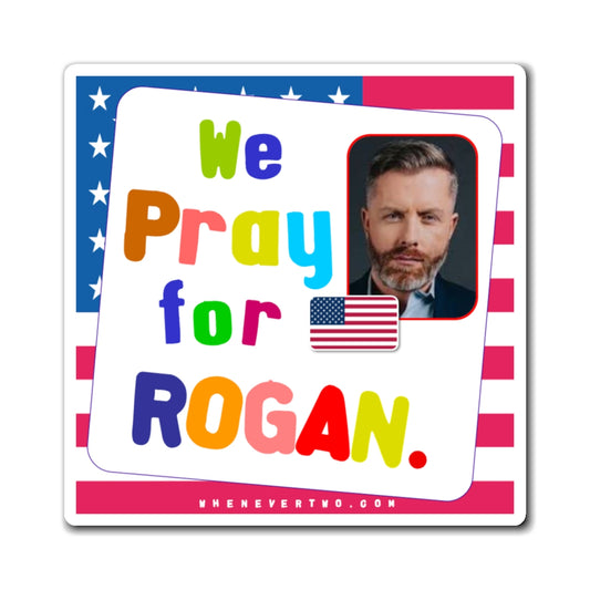 Rogan O’Handley - We The People - Noah's Rainbow Magnet - 3'' - [158]