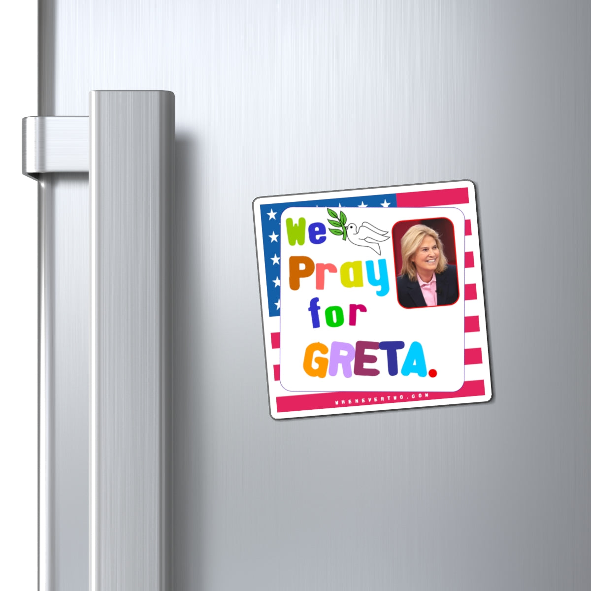 Greta Van Susteren - We The People - Noah's Rainbow Magnet - 3'' - [41]