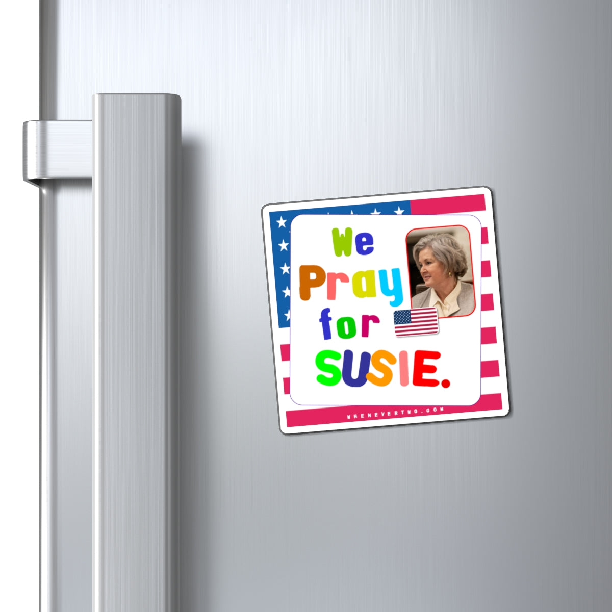 Susie Wiles - Executive Cabinet White House Chief of Staff - Noah's Rainbow Magnet - 3'' - [135]