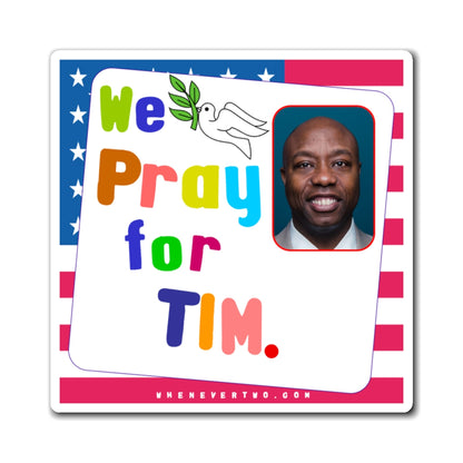 Tim Scott - Legislative Senator South Carolina - Noah's Rainbow Magnet - 3'' - [257]
