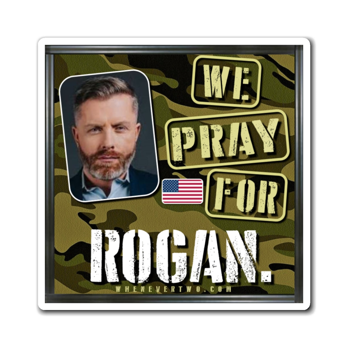 Rogan O’Handley - We The People - The Man Cave Magnet - 3'' - [158]