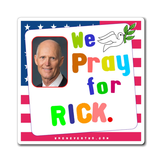 Rick Scott - Legislative Senator Florida - Noah's Rainbow Magnet - 3'' - [256]