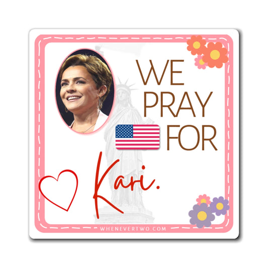 Kari Lake - We The People - The Girl Cave Magnet - 3'' - [167]