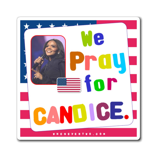 Candice Owens - We The People - Noah's Rainbow Magnet - 3'' - [16]