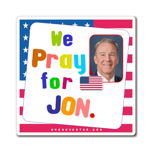 Jon Husted - Legislative Senator Ohio - Noah's Rainbow Magnet - 3'' - [235]