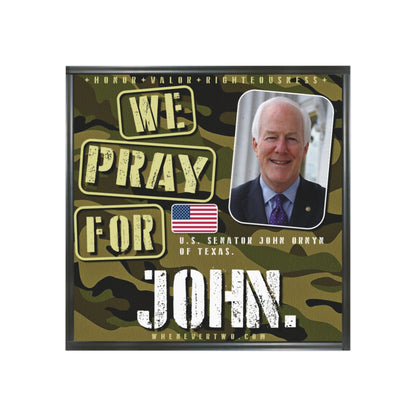 John Cornyn - Legislative Senator Texas - The Man Cave Magnet - 3'' - [221]