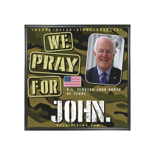 John Cornyn - Legislative Senator Texas - The Man Cave Magnet - 3'' - [221]