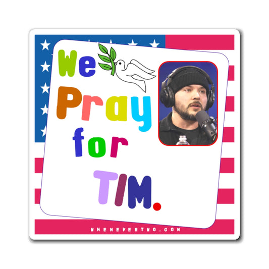 Tim Pool - We The People - Noah's Rainbow Magnet - 3'' - [185]