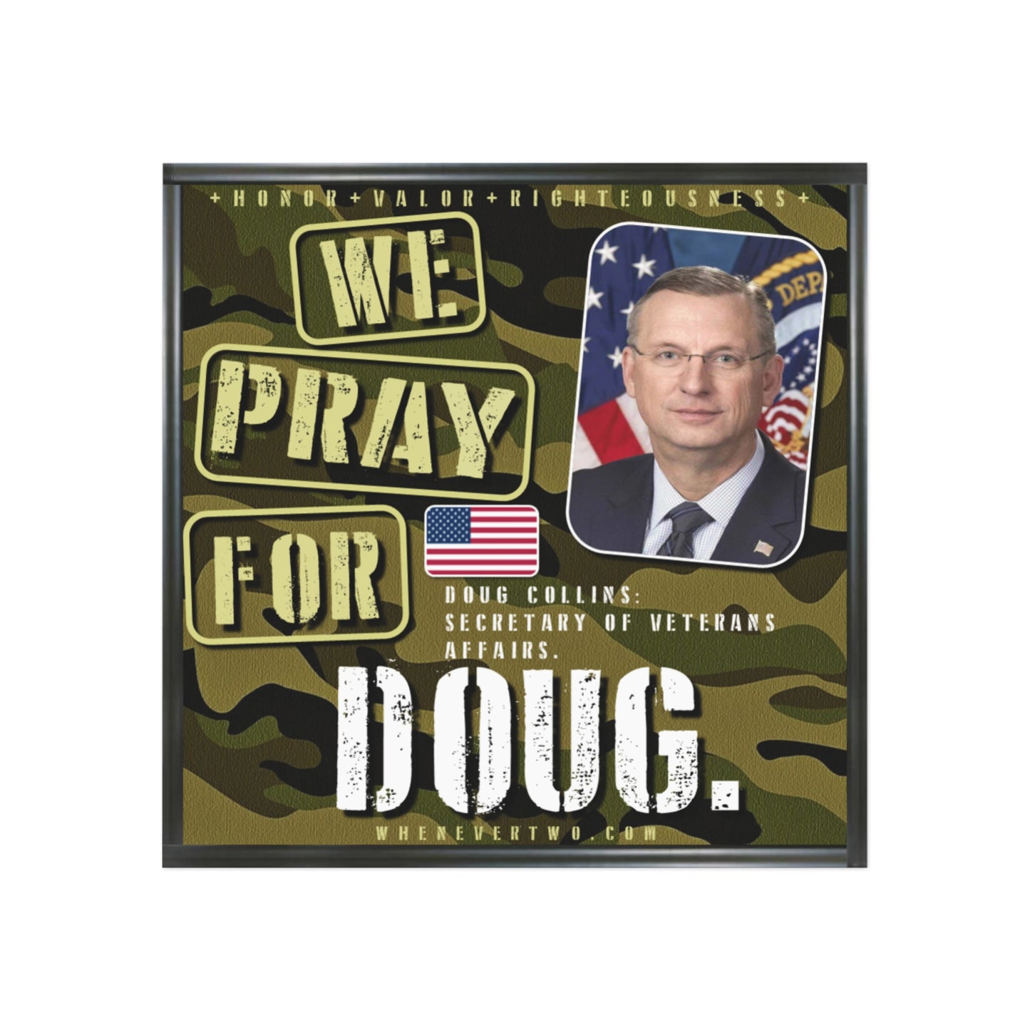 Doug Collins - Executive Cabinet Secretary of Veterans Affairs - The Man Cave Magnet - 3'' - [127]