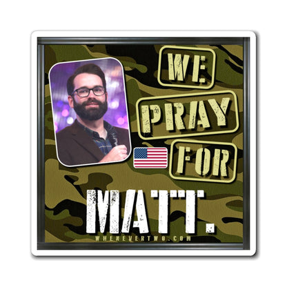 Matt Walsh - We The People - The Man Cave Magnet - 3'' - [73]