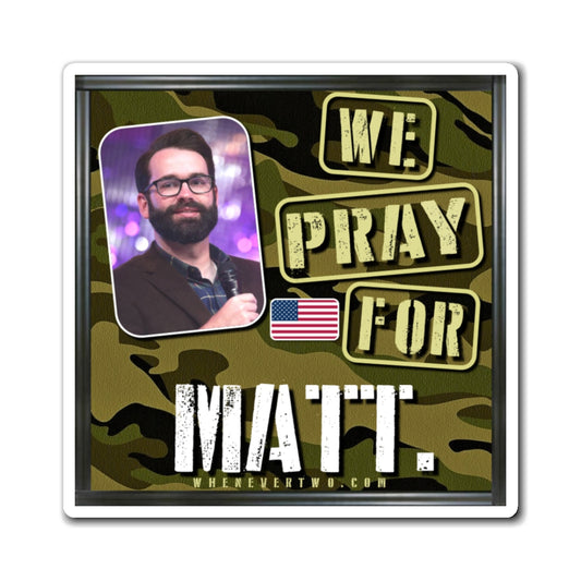 Matt Walsh - We The People - The Man Cave Magnet - 3'' - [73]