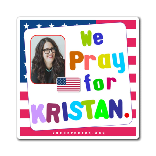 Kristan Hawkins - We The People - Noah's Rainbow Magnet - 3'' - [196]