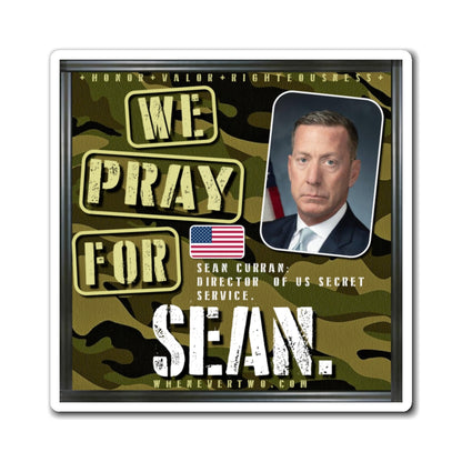 Sean Curran - Executive Cabinet Director of US Secret Service - The Man Cave Magnet - 3'' - [168]