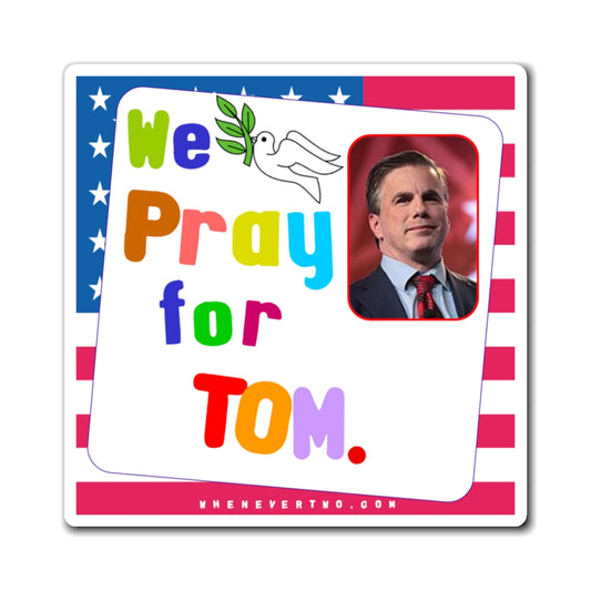Tom Fitton - We The People - Noah's Rainbow Magnet - 3'' - [183]